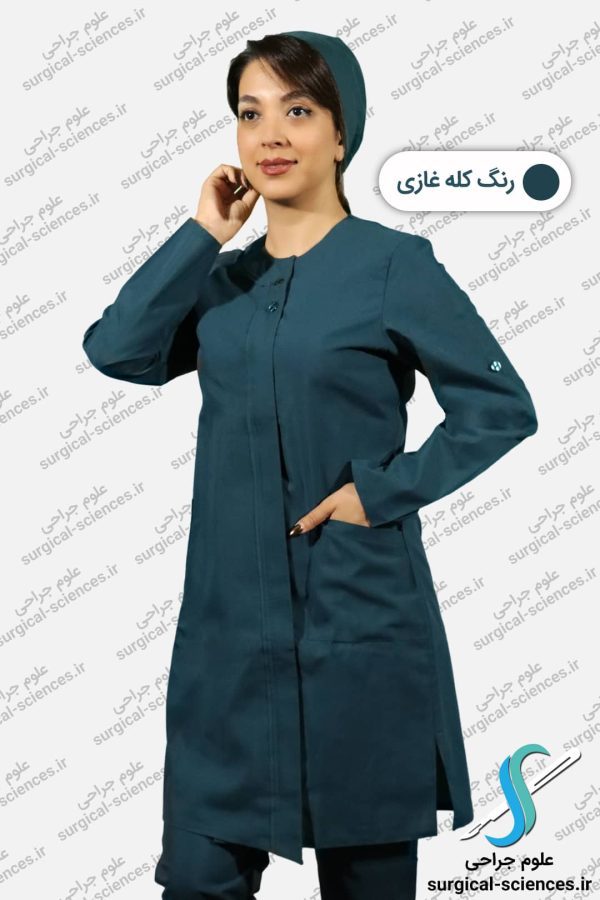 اسکراب زنانه کد319 رنگ کله غازی